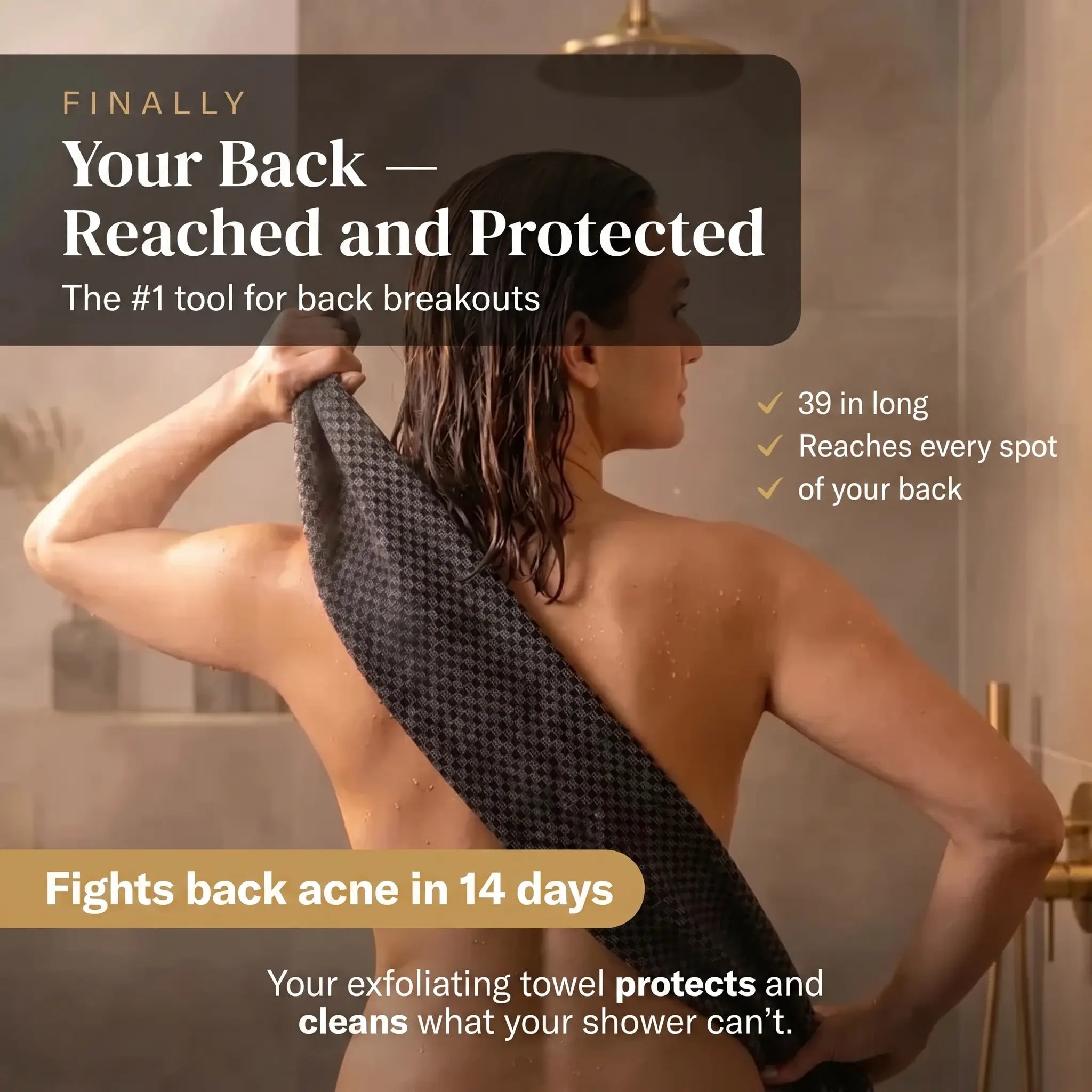Hammam Exfoliating Shower Towel™